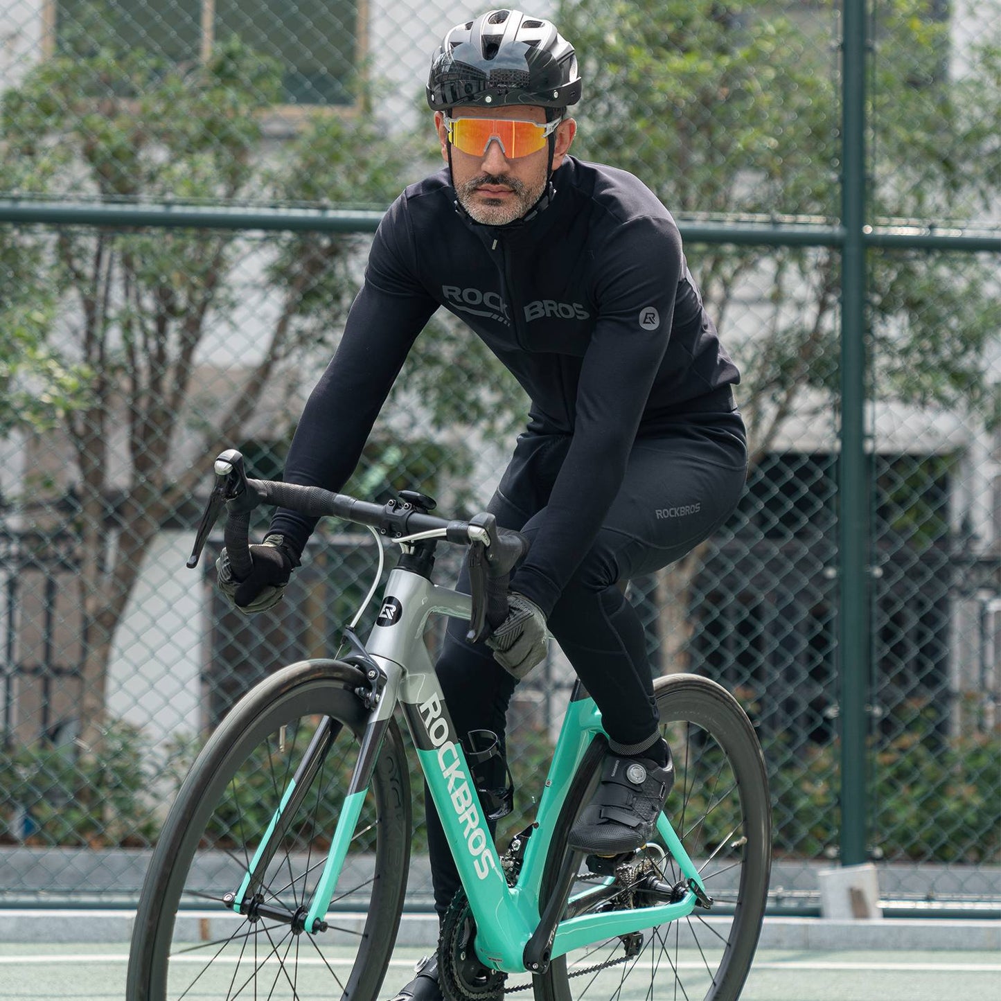 Zimowa kurtka rowerowa, wiatroszczelna odzież rowerowa, sportowa, ROCKBROS