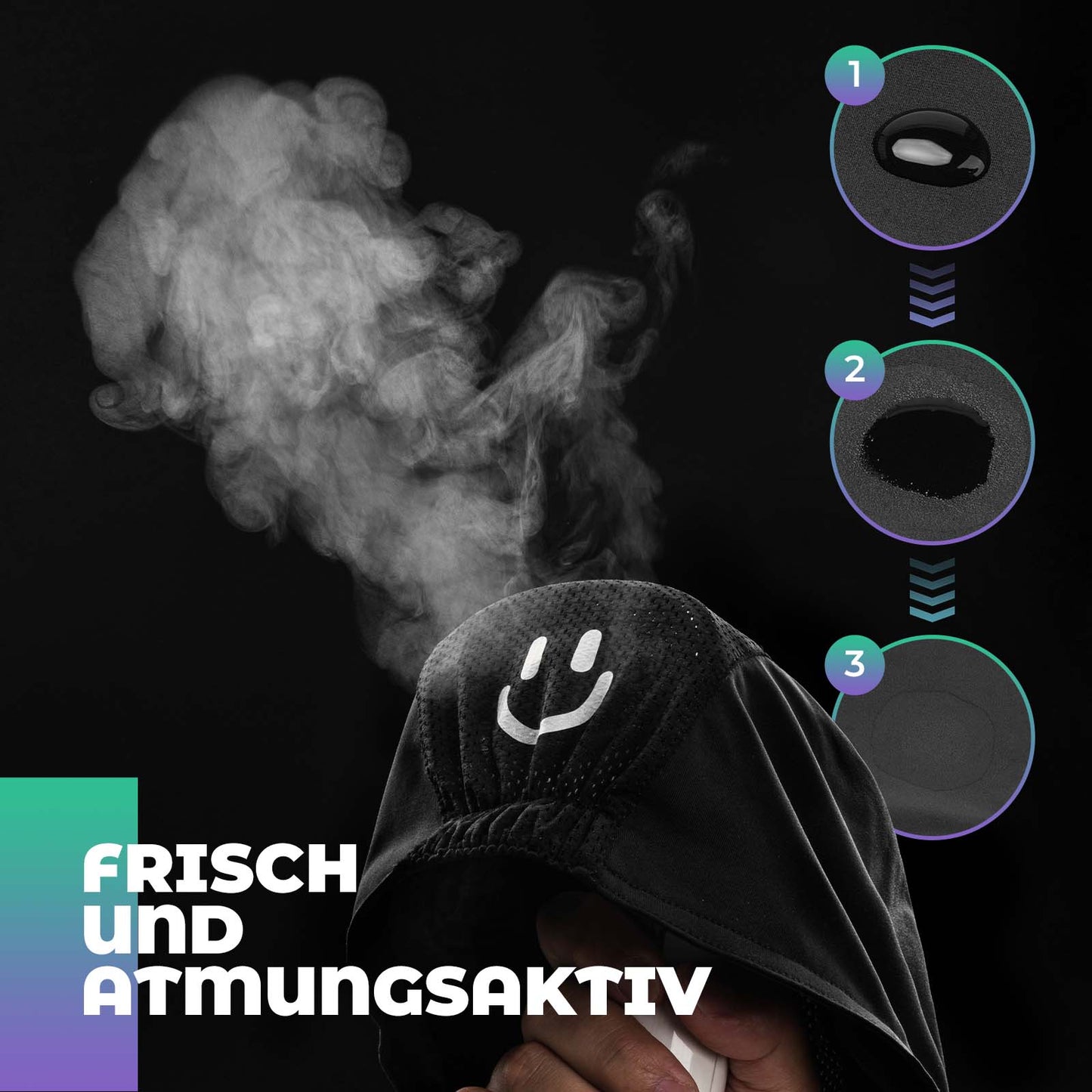 Letnia czapka kolarska, antypotowa, lekka, unisex, ROCKBROS