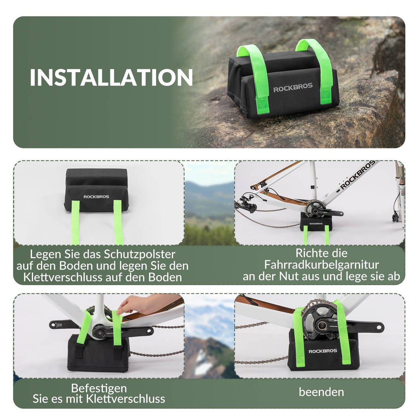 Zestaw ochronnych tarcz rowerowych, akcesoria rowerowe, uniwersalne ROCKBROS