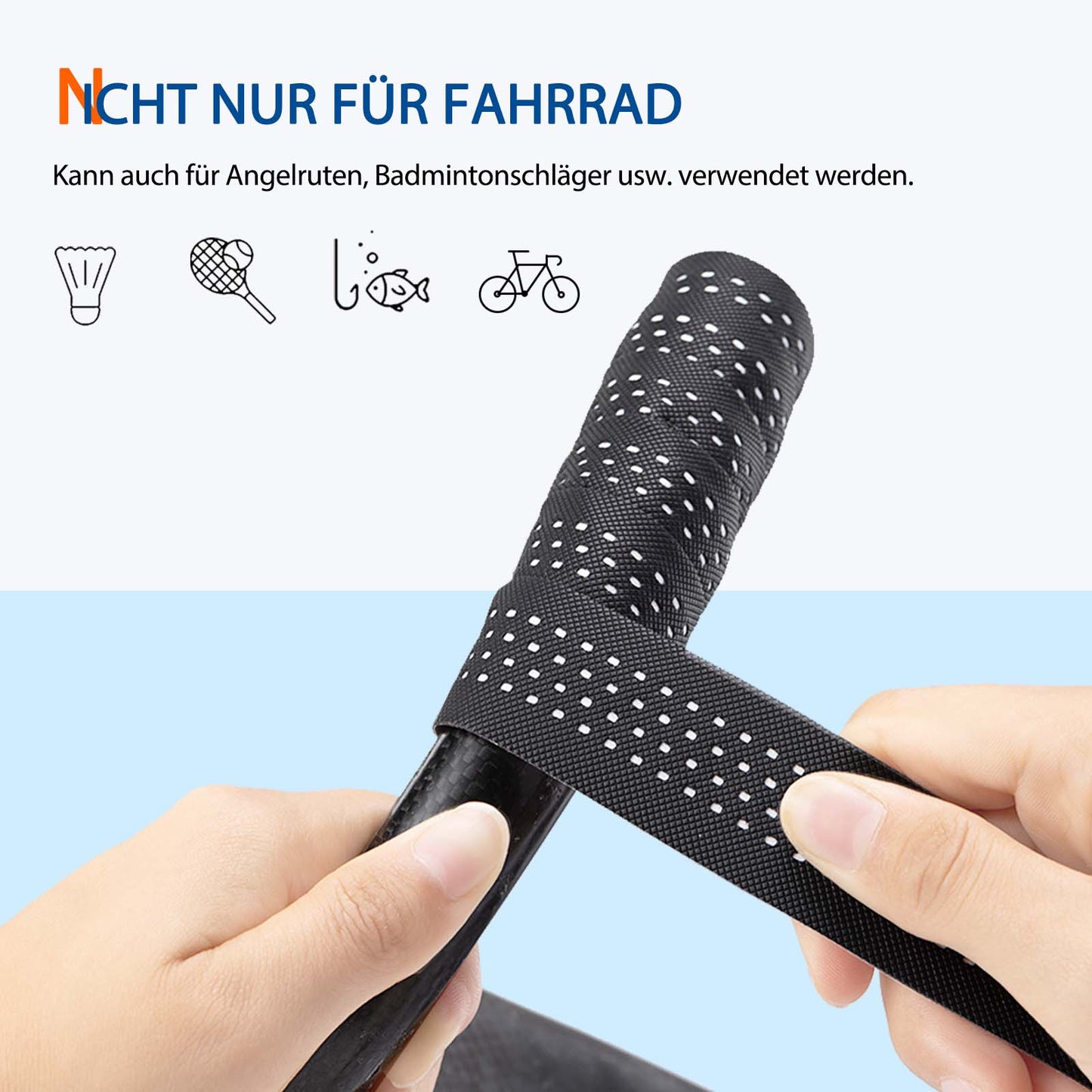 Owijka na kierownicę roweru górskiego i szosowego, rozmiar standardowy, cztery kolory, ROCKBROS