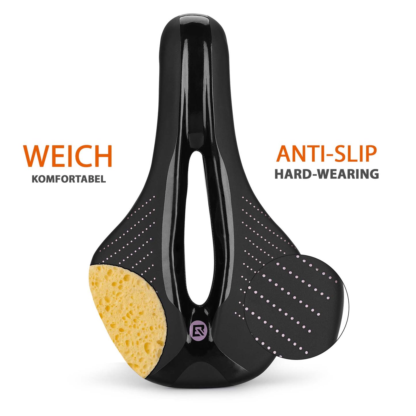 Siodełko rowerowe ergonomiczne, amortyzujące, unisex ROCKBROS