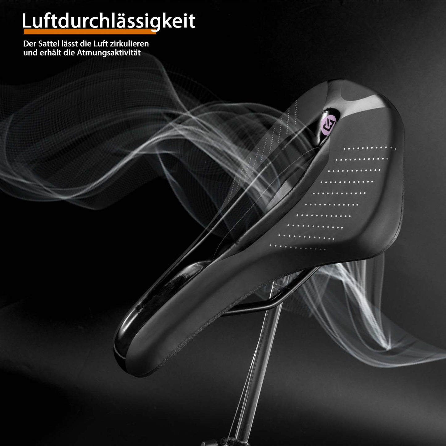 Siodełko rowerowe ergonomiczne, amortyzujące, unisex ROCKBROS