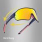 ROCKBROS Polaryzacyjne okulary sportowe dla rowerzystów (ochrona UV)