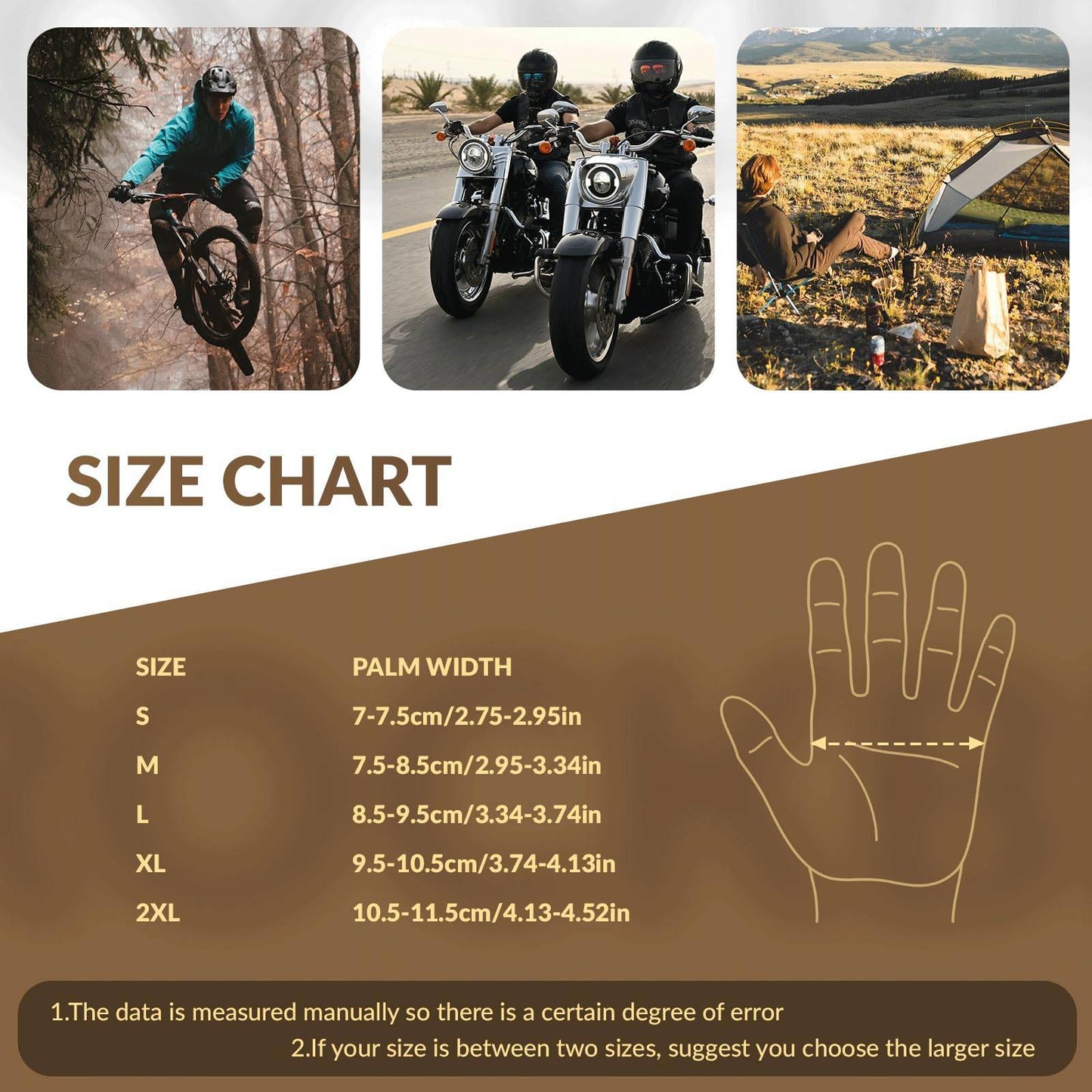 Rękawiczki rowerowe Ciepłe, wiatroszczelne, sportowe rękawiczki z pełnymi palcami ROCKBROS