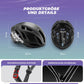 ROCKBROS Kask rowerowy 58-62cm Regulowany Kask miejski Wentylacja Unisex
