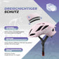 ROCKBROS Kask rowerowy 58-62cm Regulowany Kask miejski Wentylacja Unisex