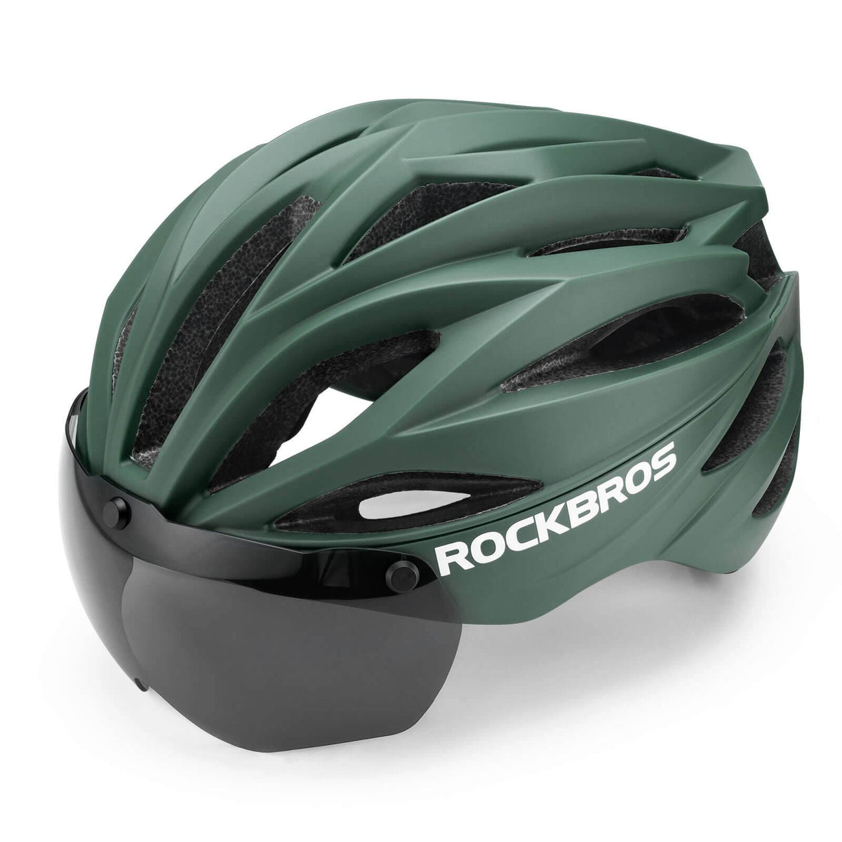 ROCKBROS Kask rowerowy Magnetyczny Odczepiany kask MTB z wizjerem