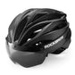 ROCKBROS Kask rowerowy Magnetyczny Odczepiany kask MTB z wizjerem