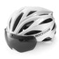 ROCKBROS Kask rowerowy Magnetyczny Odczepiany kask MTB z wizjerem