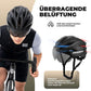 ROCKBROS Kask rowerowy Magnetyczny Odczepiany kask MTB z wizjerem