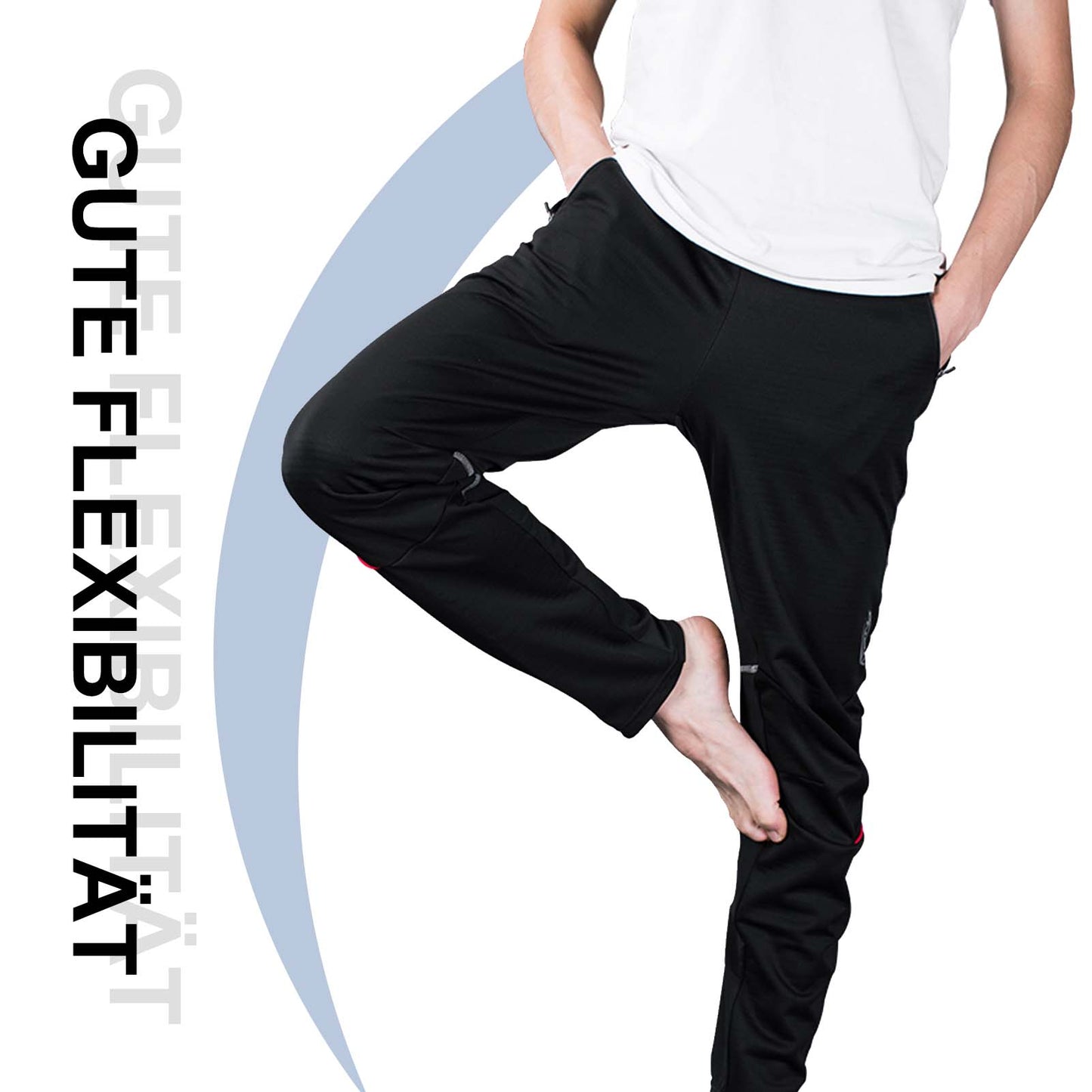 Spodnie rowerowe męskie, spodnie rekreacyjne, do aktywności na świeżym powietrzu, rozmiary M-4XL, ROCKBROS