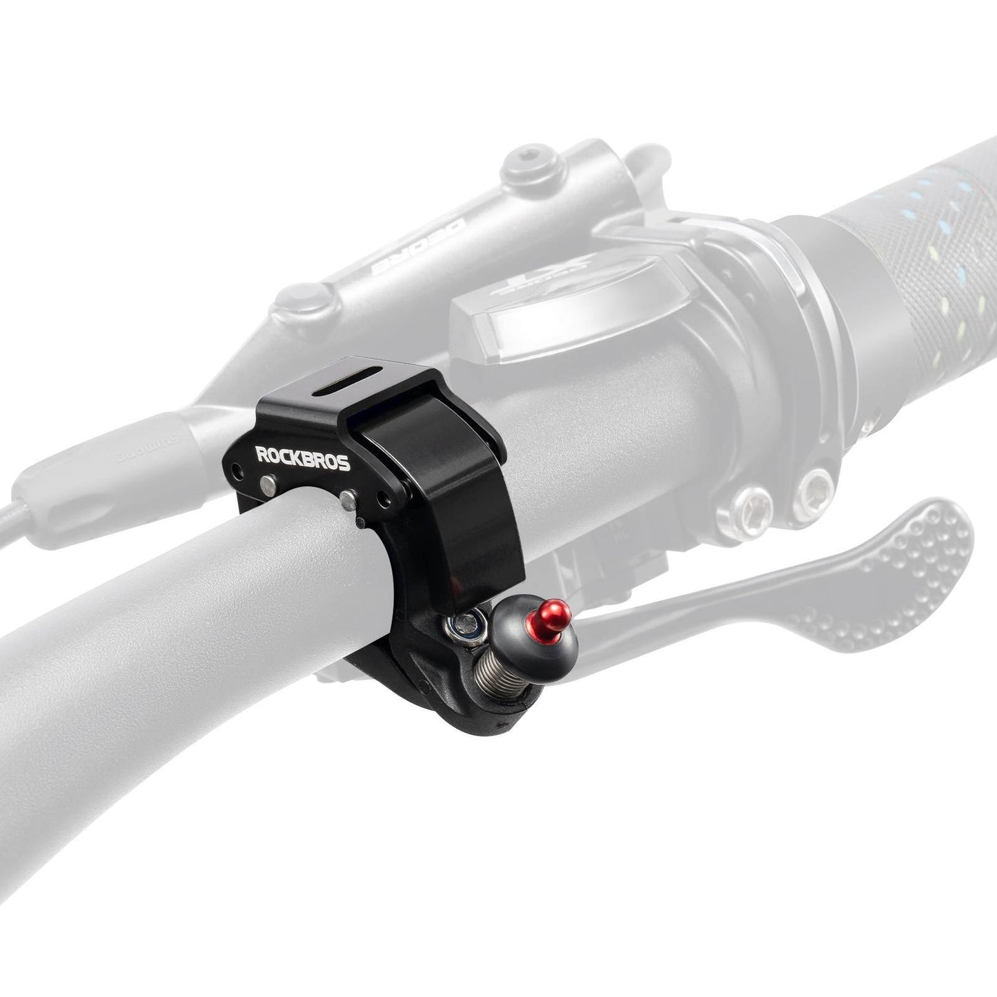 Dzwonek rowerowy, głośny 100 dB, innowacyjny mini dzwonek rowerowy, ROCKBROS