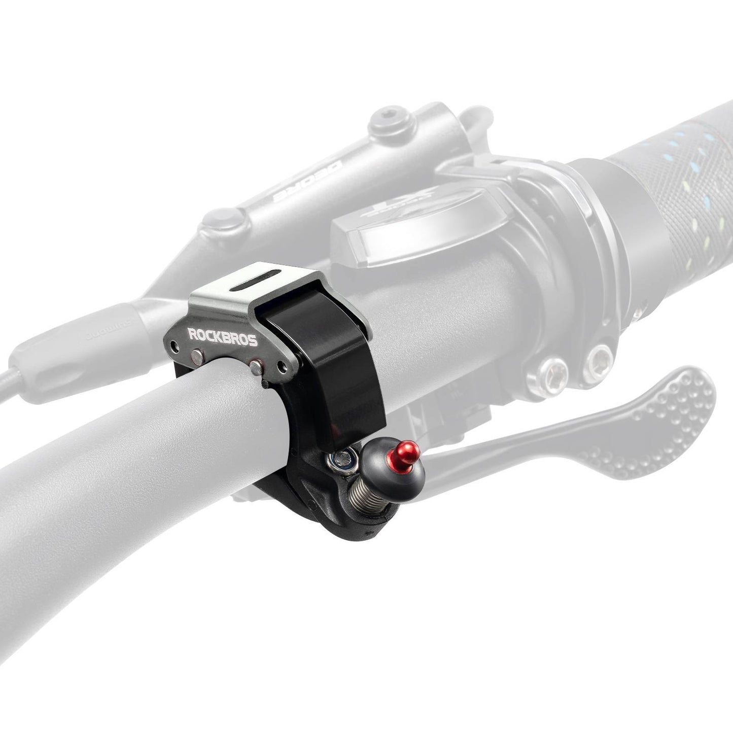 Dzwonek rowerowy, głośny 100 dB, innowacyjny mini dzwonek rowerowy, ROCKBROS