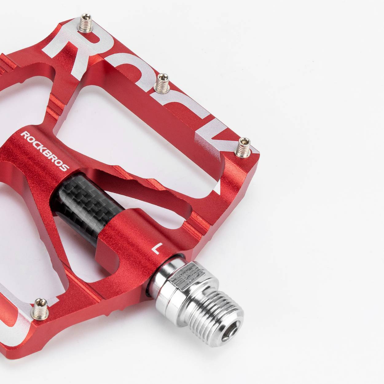 Pedały rowerowe MTB aluminiowe 9/16 cala z uszczelnionymi łożyskami ROCKBROS