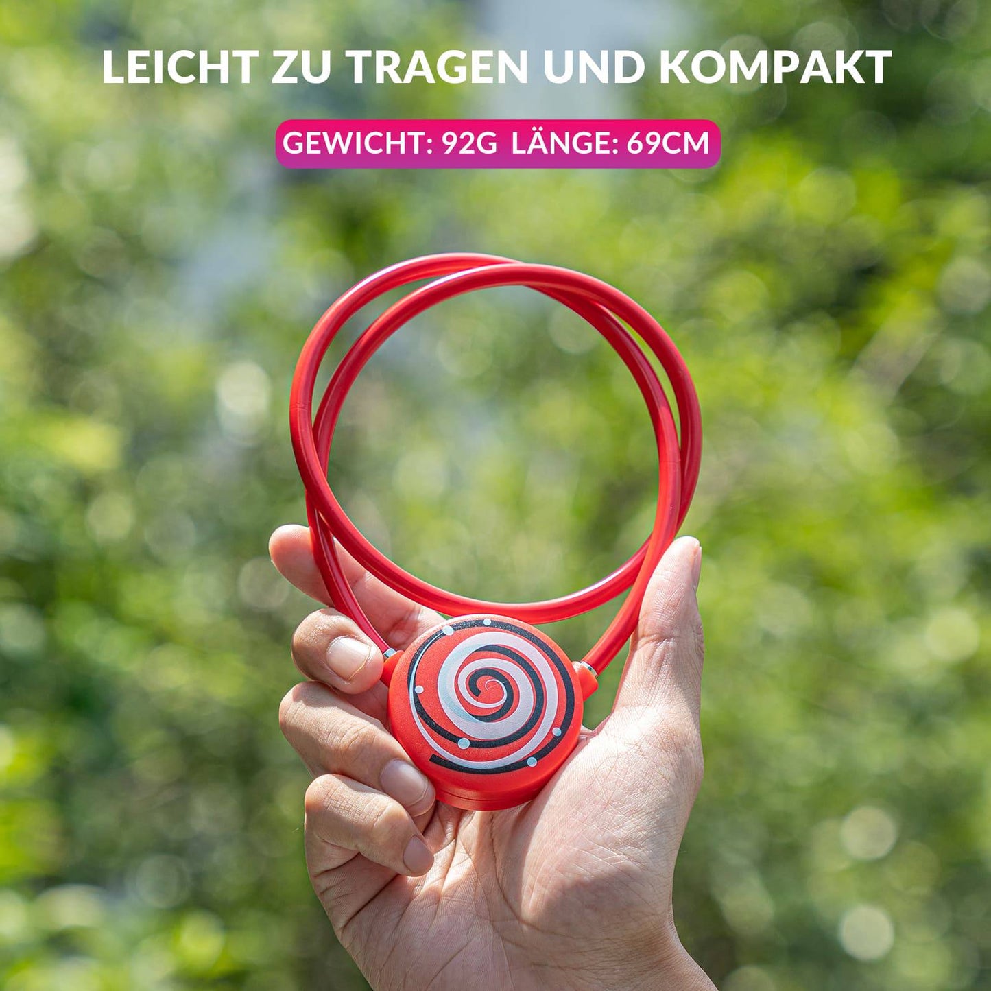 Zapięcie rowerowe dziecięce 69cm z 2 kluczami ROCKBROS