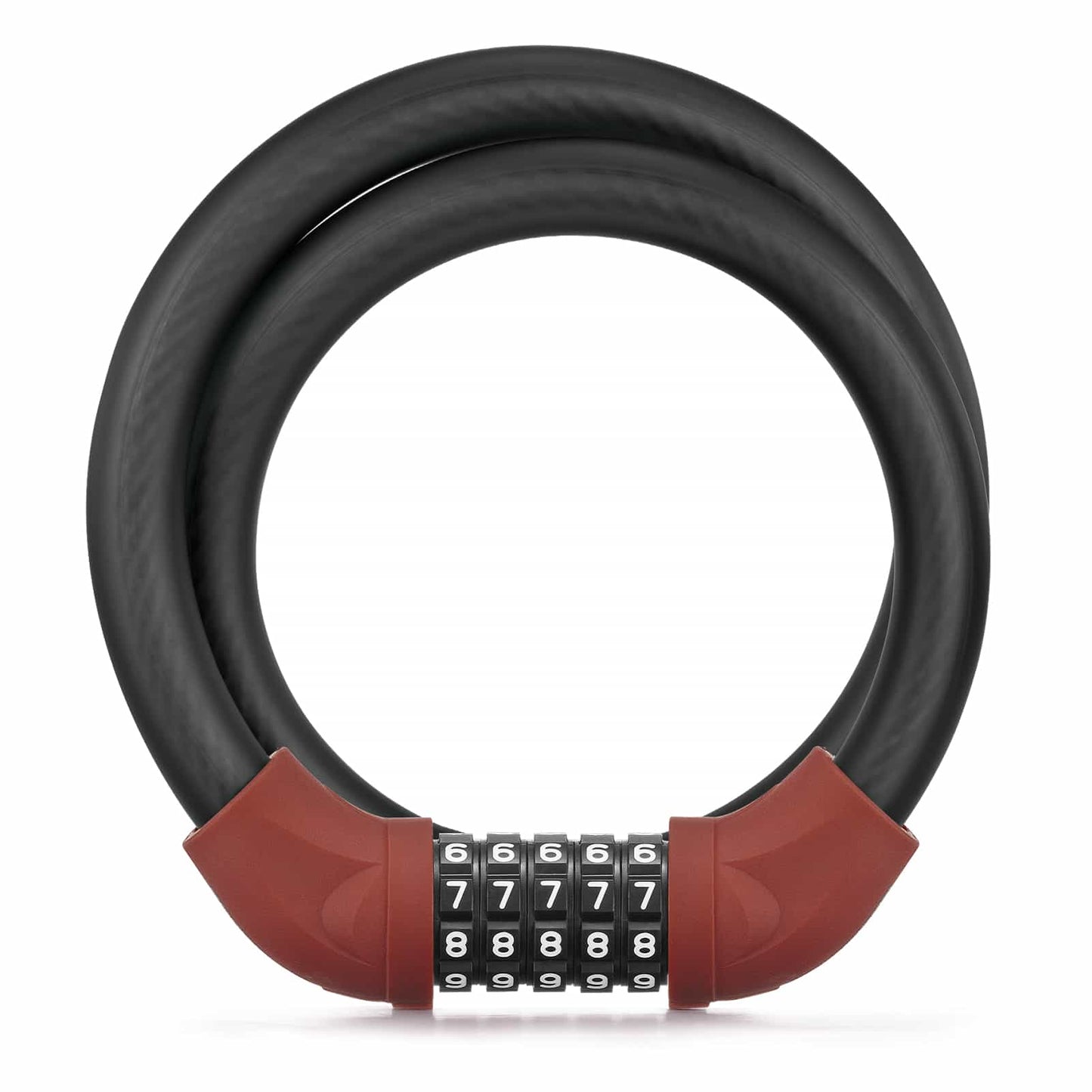 Zapięcie rowerowe, linka zabezpieczająca, zamek szyfrowy z 5-cyfrowym kodem, ROCKBROS