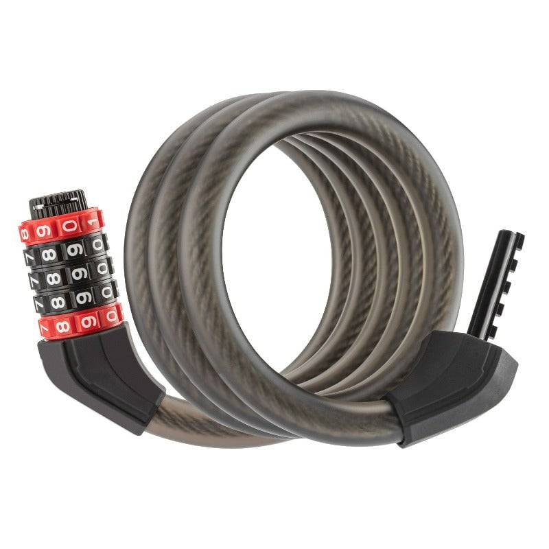 Zapięcie rowerowe z 5-cyfrowym zamkiem szyfrowym z PVC i stali ROCKBROS