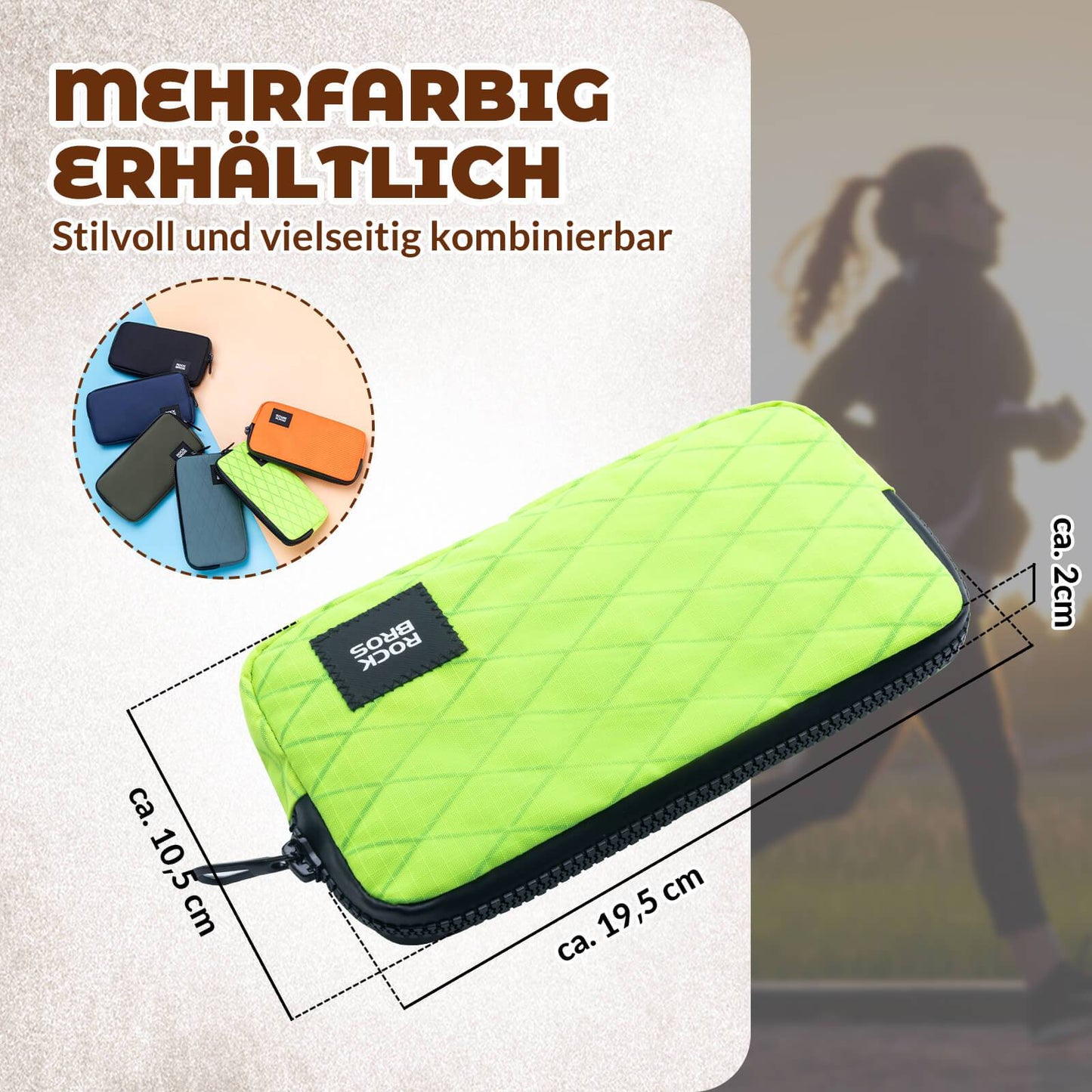 Portfel, portmonetka, portmonetka, etui na telefon, karty kredytowe i klucze, ROCKBROS