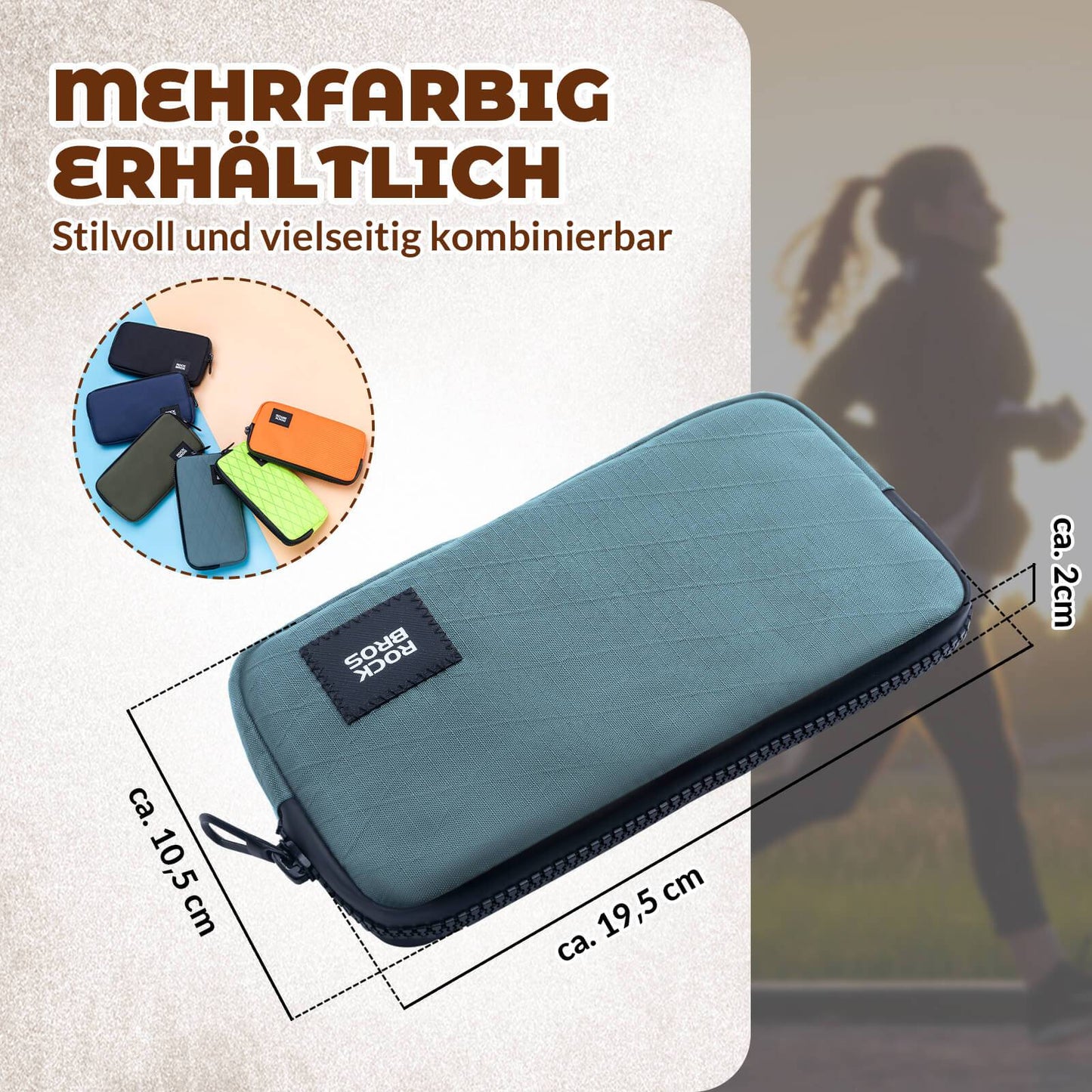 Portfel, portmonetka, portmonetka, etui na telefon, karty kredytowe i klucze, ROCKBROS