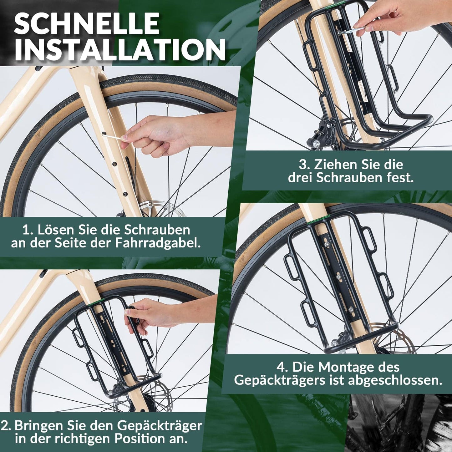 Torba na przedni widelec, 2,7 l, wodoodporna, ROCKBROS