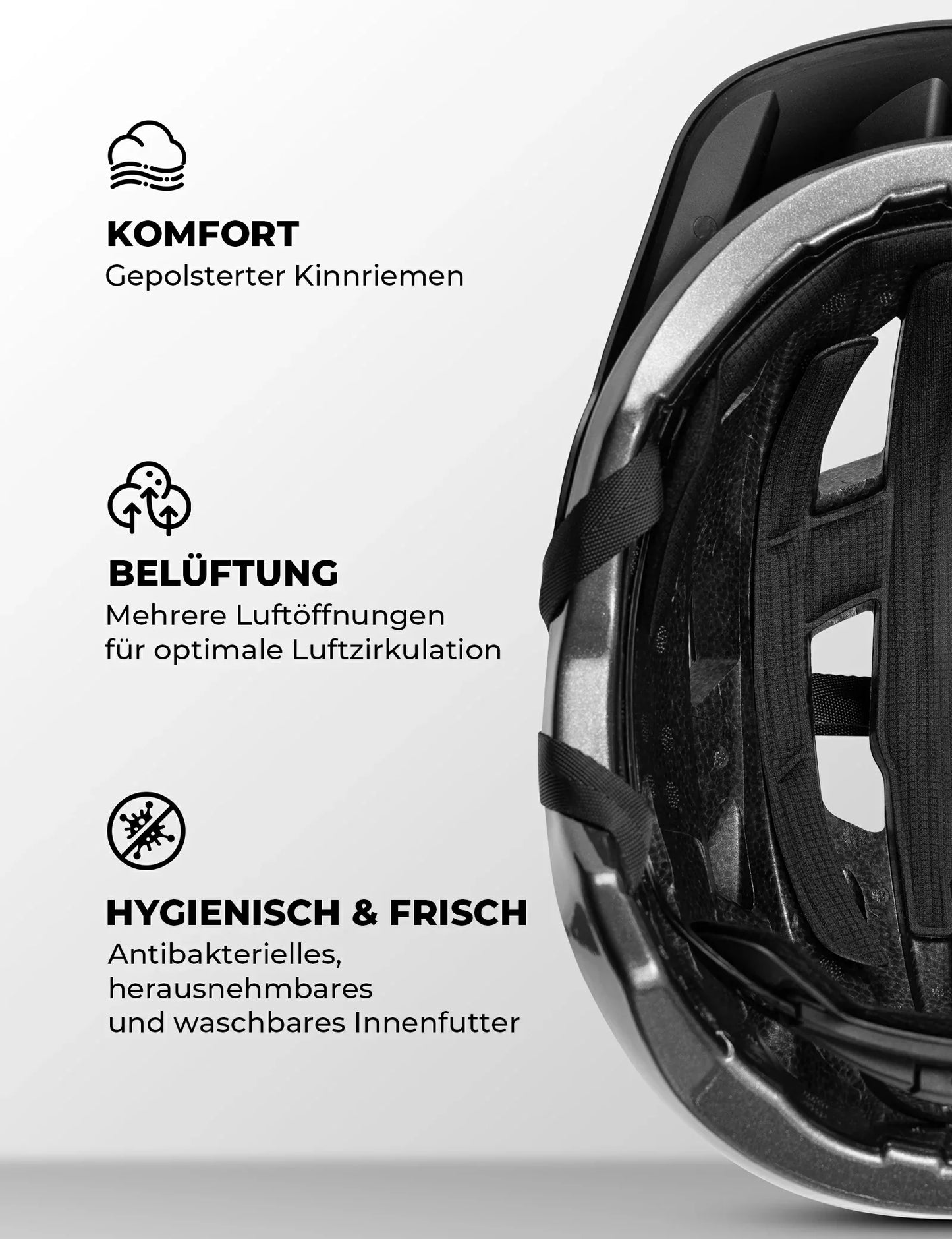 Kask rowerowy dla dzieci z odpinanym daszkiem do jazdy na MTB, BMX i zjazdowej, ROCKBROS