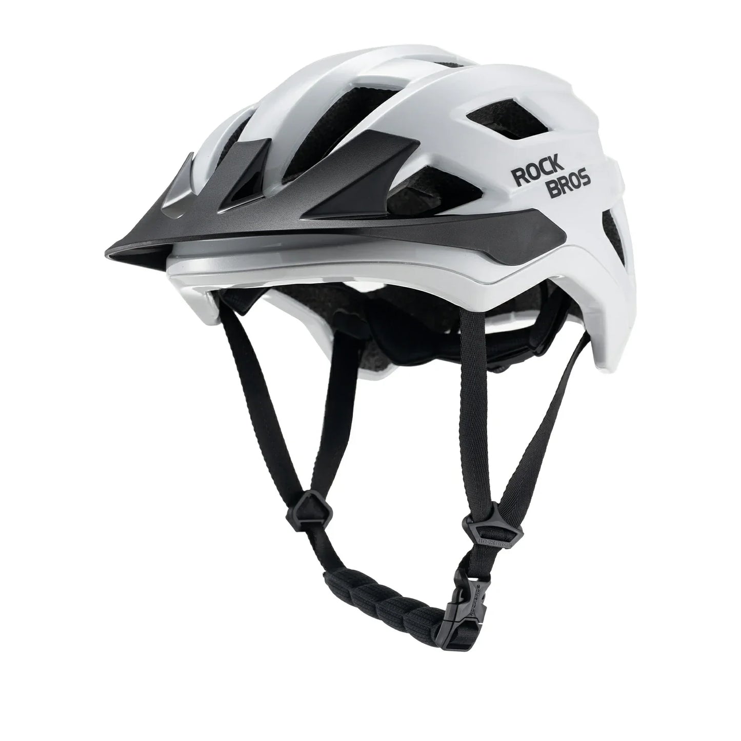 Kask rowerowy dla dzieci z odpinanym daszkiem do jazdy na MTB, BMX i zjazdowej, ROCKBROS