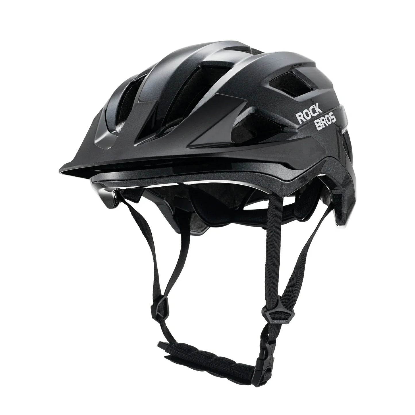 Kask rowerowy dla dzieci z odpinanym daszkiem do jazdy na MTB, BMX i zjazdowej, ROCKBROS