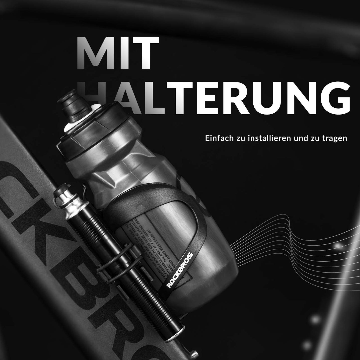 ROCKBROS aluminiowa pompka ręczna do wentyli Schrader i Presta