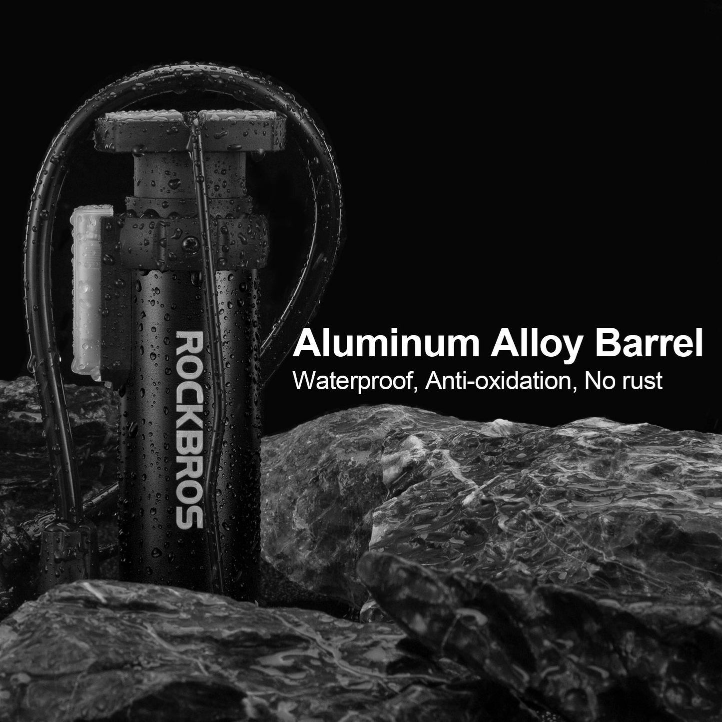 Mini przenośna pompka nożna do wszystkich zaworów SV/AV ROCKBROS