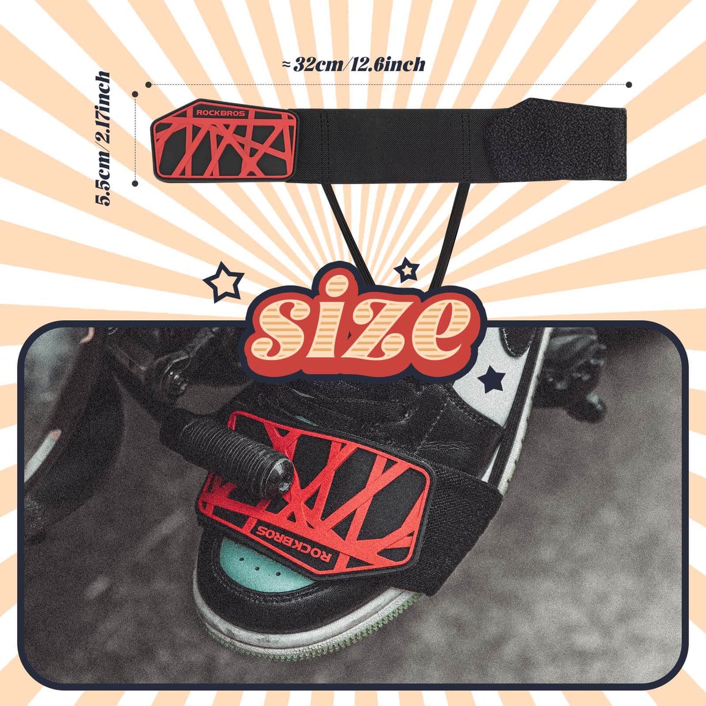 Podkładka zmiany biegów do motocykla, antypoślizgowy ochraniacz zmiany biegów, regulowany ochraniacz butów, akcesorium motocyklowe ROCKBROS