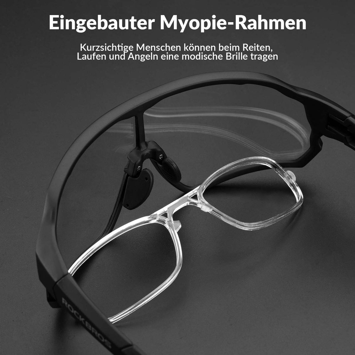 Okulary rowerowe dynamiczne ROCKBROS z filtrem przeciwsłonecznym UV400