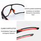 Okulary rowerowe dynamiczne ROCKBROS z filtrem przeciwsłonecznym UV400