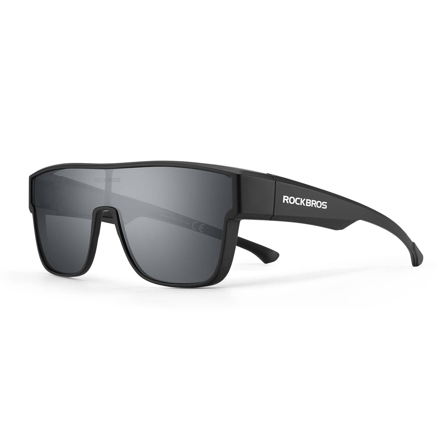 Okulary rowerowe z polaryzacją, okulary krótkowzroczne, okulary nakładkowe, okulary sportowe unisex, ROCKBROS