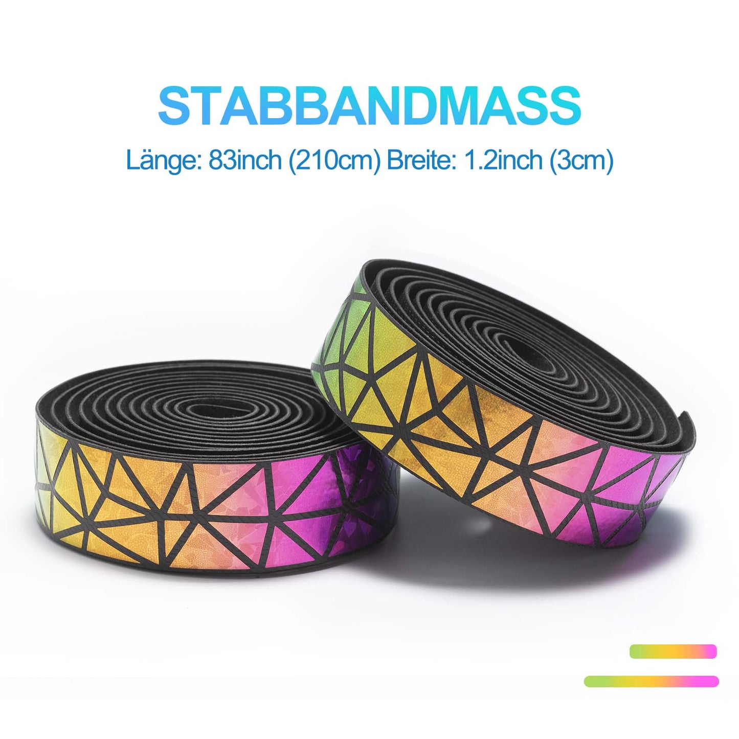 Owijka antypoślizgowa na kierownicę roweru górskiego i szosowego, 2 rolki, ROCKBROS