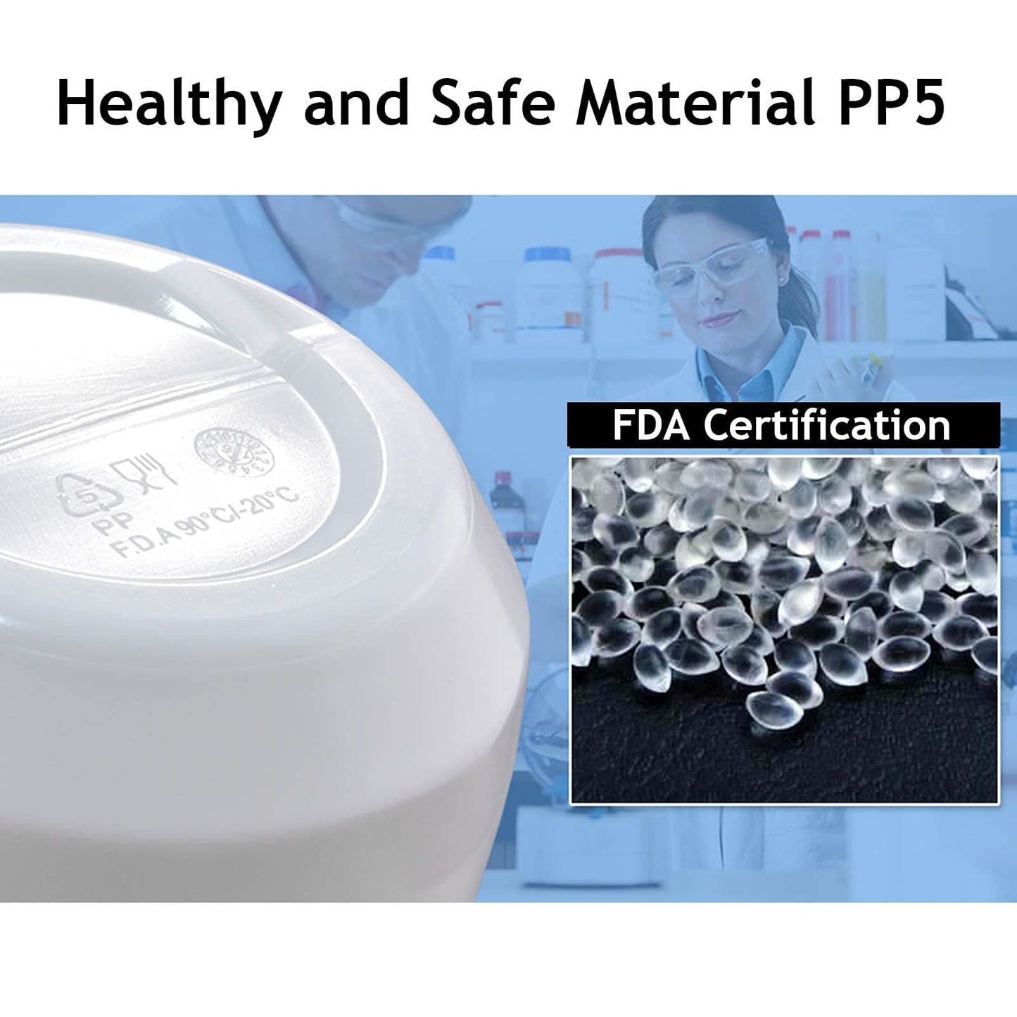 Butelka sportowa na wodę ROCKBROS o pojemności 600 ml wykonana z PP5, dostarczana z pokrowcem przeciwkurzowym.