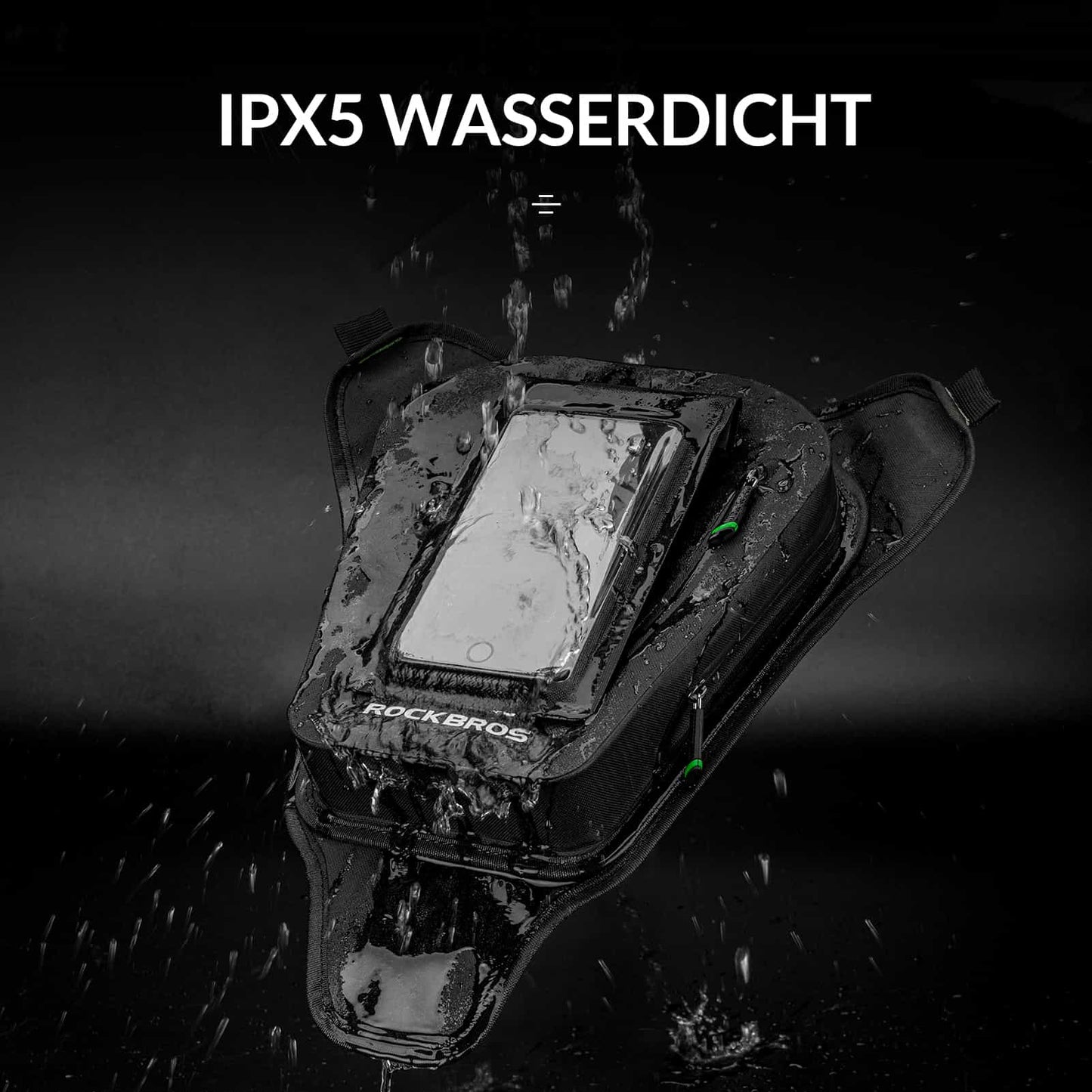 ROCKBROS Torba na zbiornik motocykla na nogę z magnetycznym przyssawką