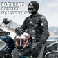 Zimowe rękawice narciarskie, podgrzewane, czarne, ROCKBROS