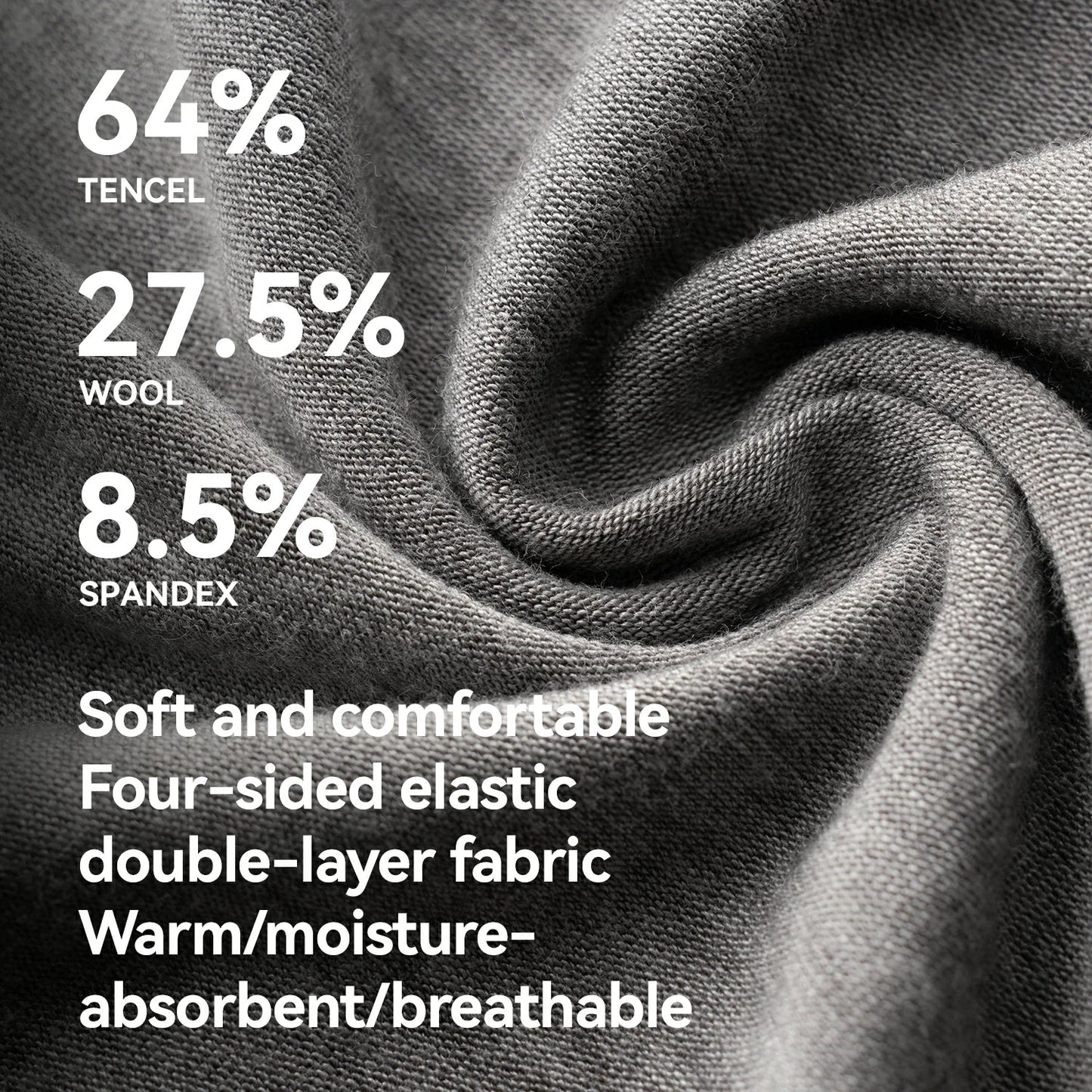 ROCKBROS Zimowa termiczna wełniana czapka