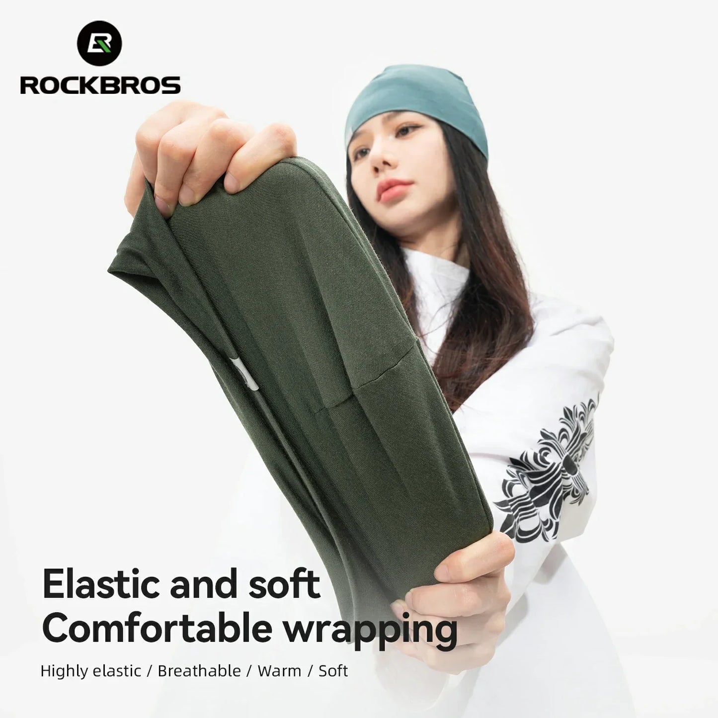 ROCKBROS Zimowa termiczna wełniana czapka