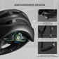 ROCKBROS Zdalnie sterowany Smart kask rowerowy z oświetleniem