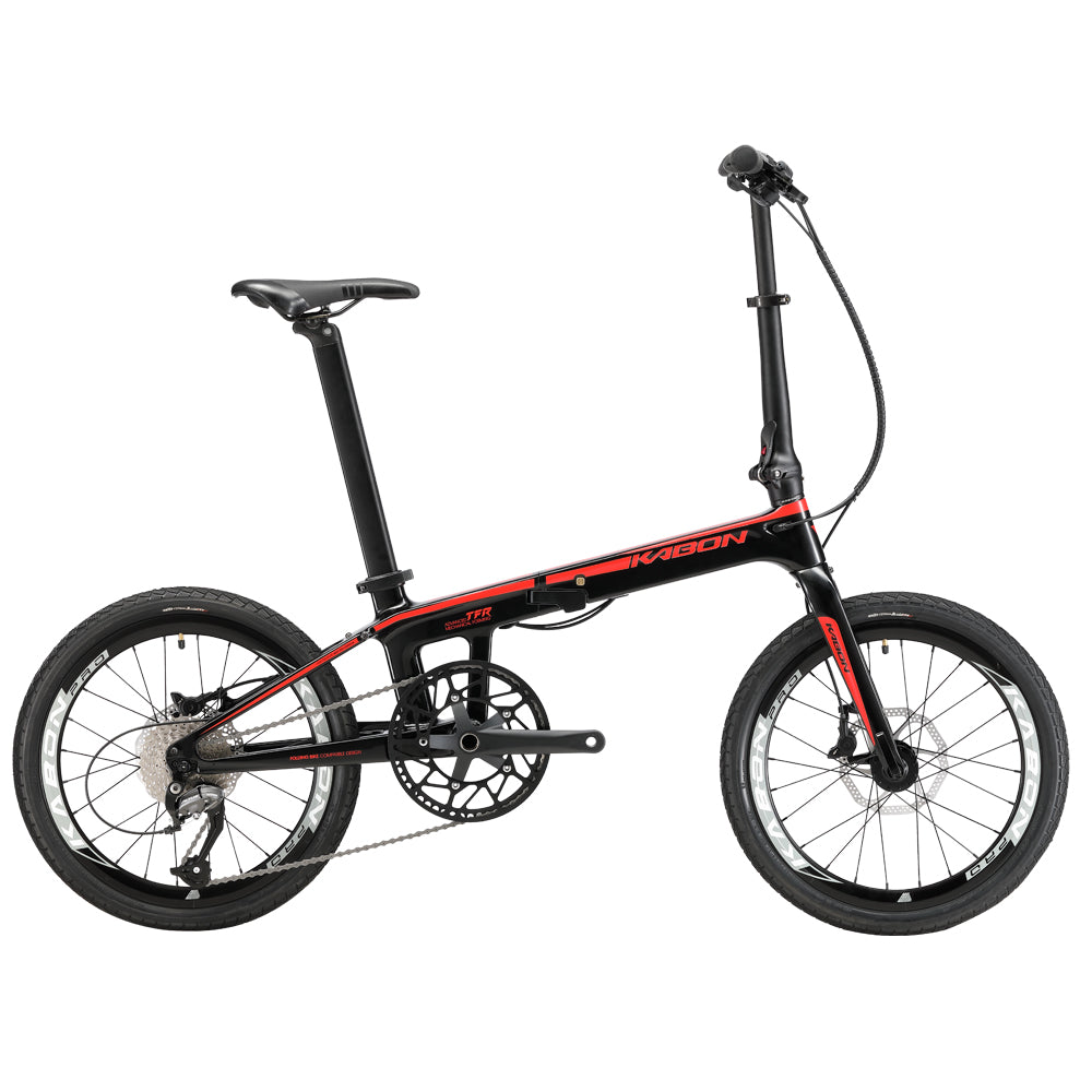 KABON Rower składany City Carbon Shimano Altus 9S 20 cali