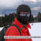 ROCKBROS Kominiarka balaclava zimowa ski maska rowerowa motocyklowa