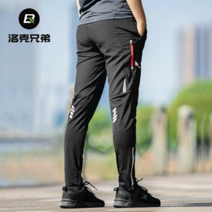 ROCKBROS Długie spodnie kolarskie męskie spodnie rowerowe sportowe