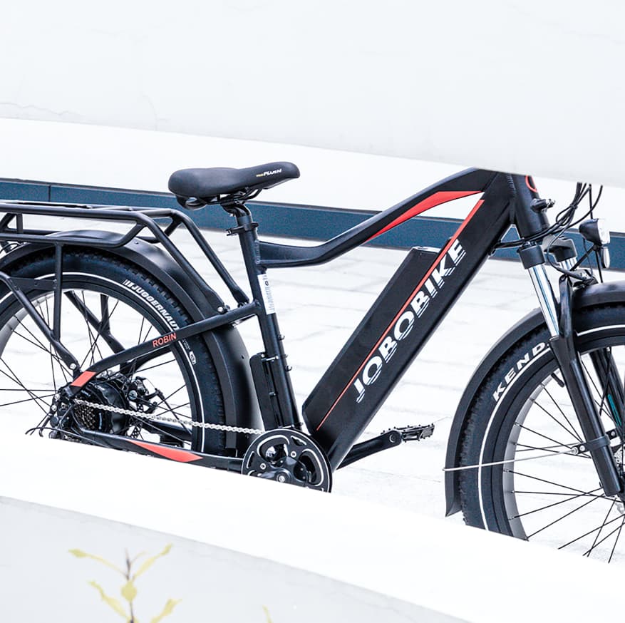 JOBOBIKE Robin rower elektryczny e-bike Shimano 7-biegow 14-34T 20 cali