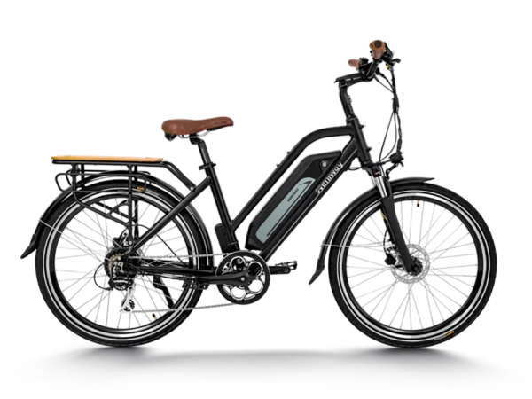 HIMIWAY F46 E-Bike Shimano 7-biegowy wolnobieg 14-28T 26 cali czarny