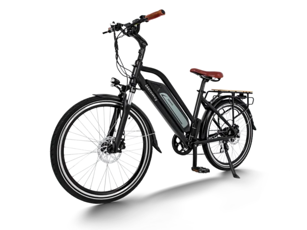 HIMIWAY F46 E-Bike Shimano 7-biegowy wolnobieg 14-28T 26 cali czarny