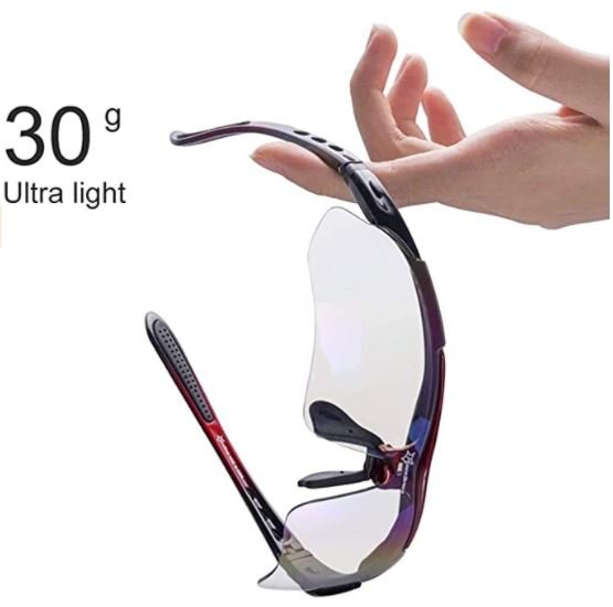 ROCKBROS 10143 Fotochromowe okulary przeciwsloneczne czarne