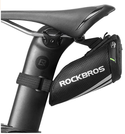 ROCKBROS C28BK Torba rowerowa pod siodlo z chwytem/z paskami mocujacymi