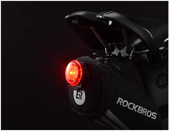 ROCKBROS C28BK Torba rowerowa pod siodlo z chwytem/z paskami mocujacymi