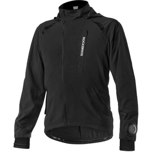 ROCKBROS Kurtka rowerowa 3 w 1 odpinana kamizelka kolarska damska/meska
